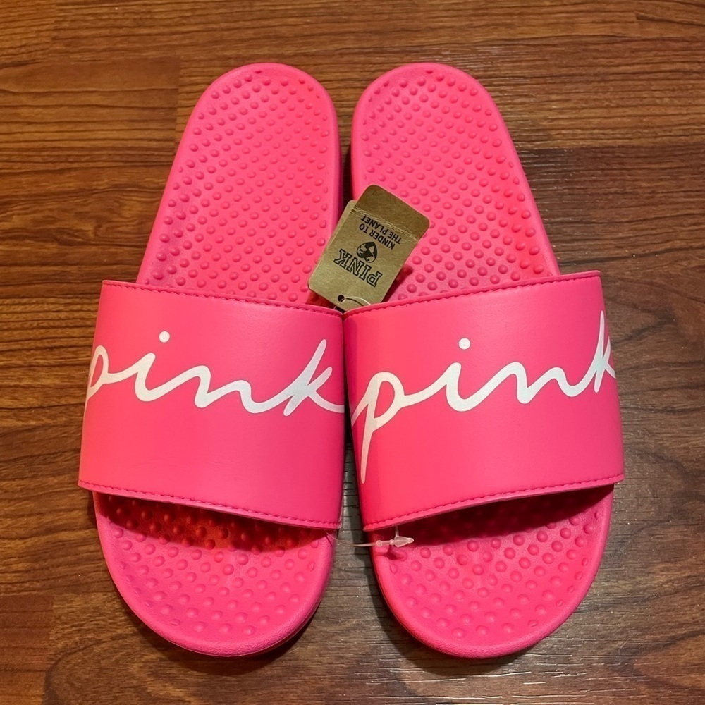 PINK Slide Sandals Size Small